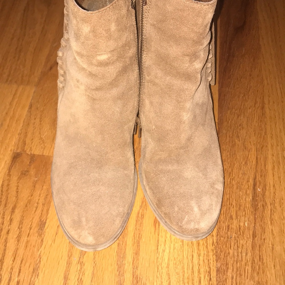 Suede Fringe Booties - Picture 3 of 5